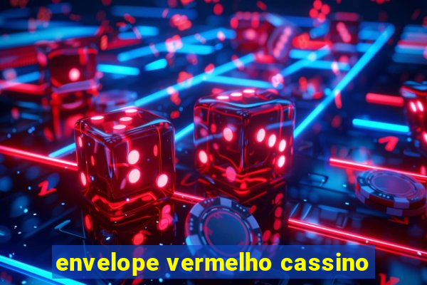 envelope vermelho cassino